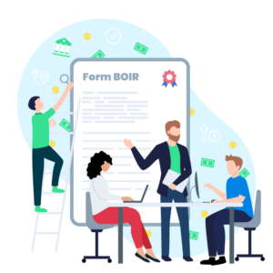 Form BOIR, formulario BOIR