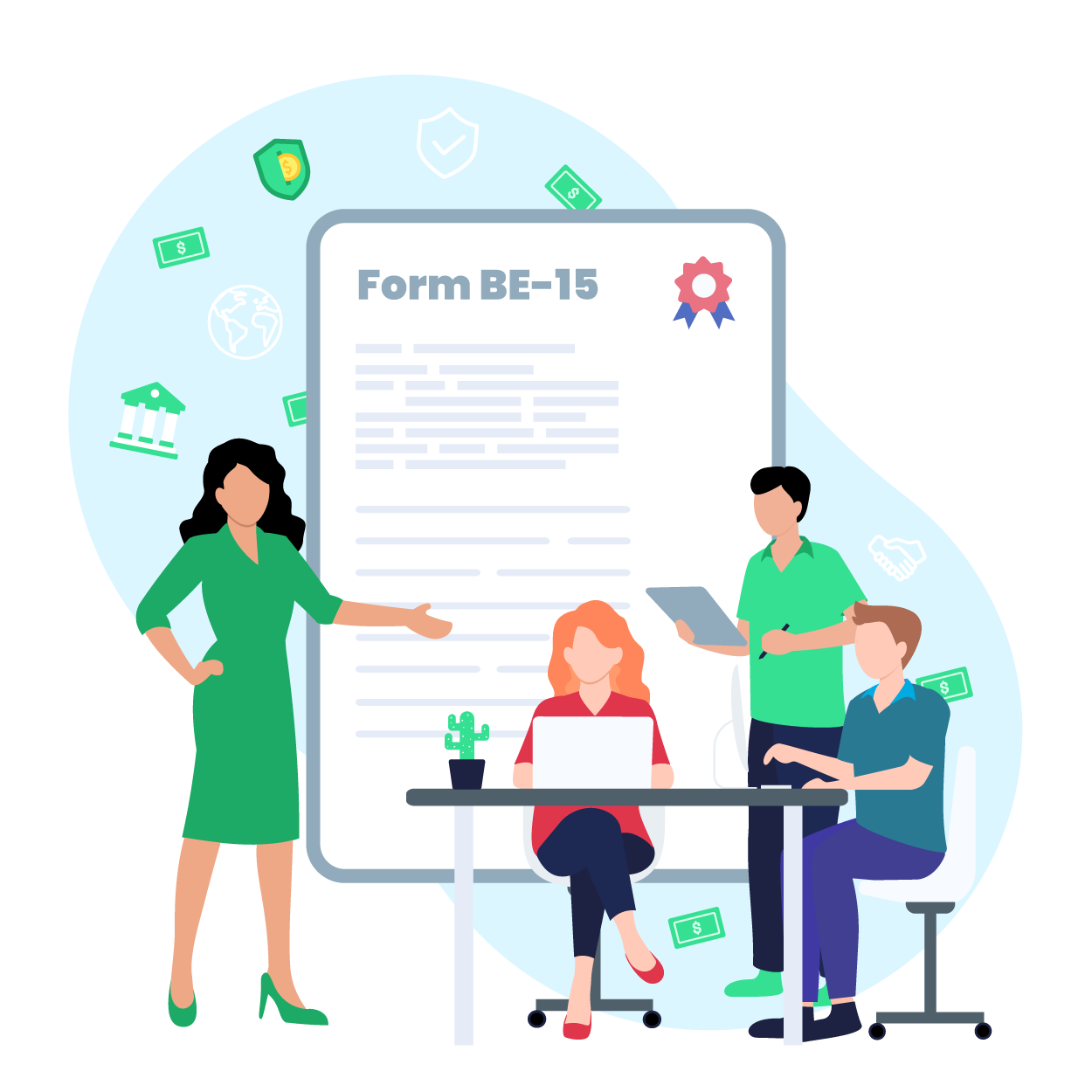 form be15, formulario BE15, form BE-15